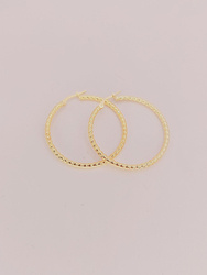 Kolczyki srebrne pr. 925 pozłacane KPS20