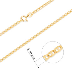 Złoty Łańcuszek pr. 585 Gucci szer. 2,1 mm ZL016