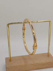 Bransoletka srebrna pr. 925 pozłacana BPS13