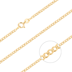 Złoty Łańcuszek pr. 585 Pancerka szer. 1,7 mm ZL043