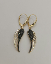 Złote kolczyki pr. 585