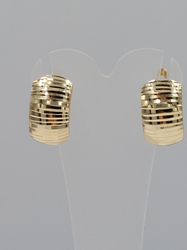 Złote kolczyki pr. 585 bigiel zapięcie angielskie ZA118