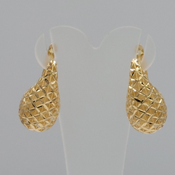 Złote kolczyki pr. 585 bigiel zapięcie angielskie ZA126