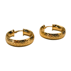 Złote kolczyki pr. 585