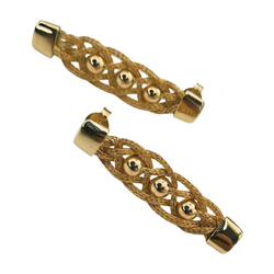 Złote kolczyki pr. 585