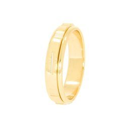 Różaniec złoty na palec obrączka różańcowa dziesiątek obrotowy złoto pr. 585 ZRP03