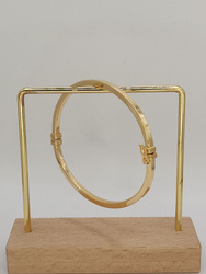 Bransoletka srebrna pr. 925 pozłacana BPS09