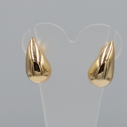 Złote kolczyki łezki pr. 585 sztyft ZA122