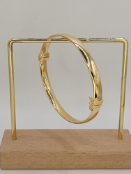 Bransoletka srebrna pr. 925 pozłacana BPS07