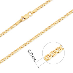 Złoty Łańcuszek pr. 585 Gucci szer. 2,3 mm ZL027