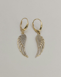 Złote kolczyki pr. 585