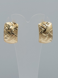 Złote kolczyki pr. 585 bigiel zapięcie angielskie ZA115