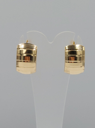 Złote kolczyki pr. 585 bigiel zapięcie angielskie ZA120