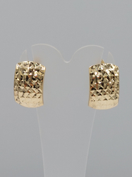 Złote kolczyki pr. 585 bigiel zapięcie angielskie ZA121