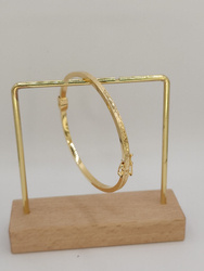 Bransoletka srebrna pr. 925 pozłacana BPS02